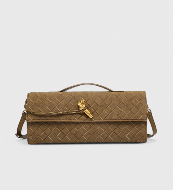 Melanie Classic Suede Schoudertas