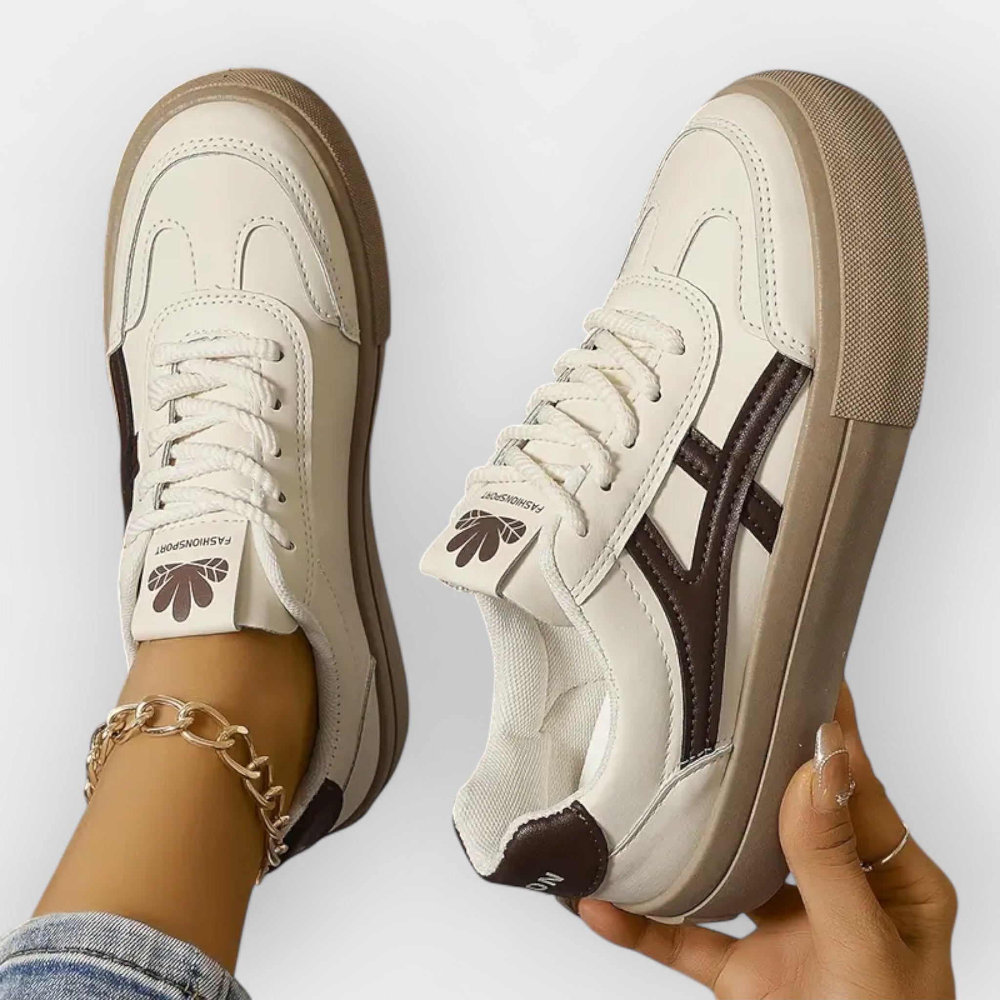 Retro Platform Sneakers