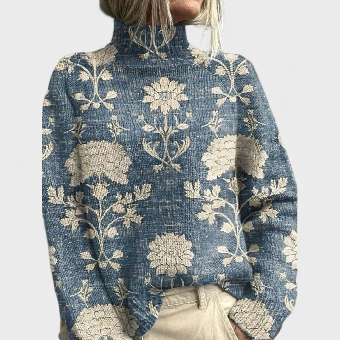Vera™ | Warme en Elegante Hoge Hals Trui