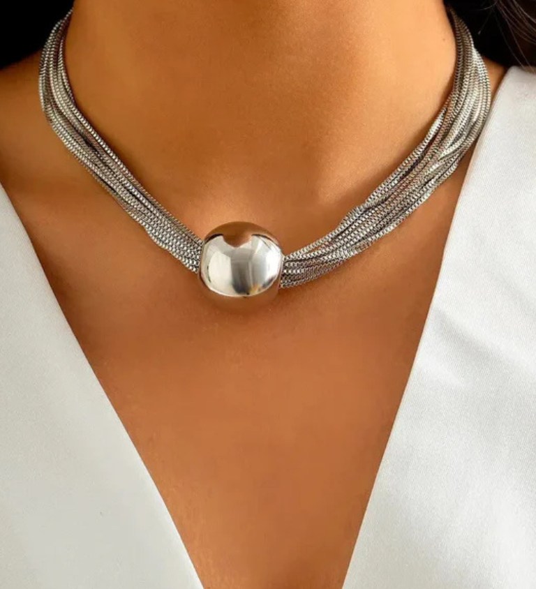 Carla™ | Bolvormige Ketting met Luxe Afwerking