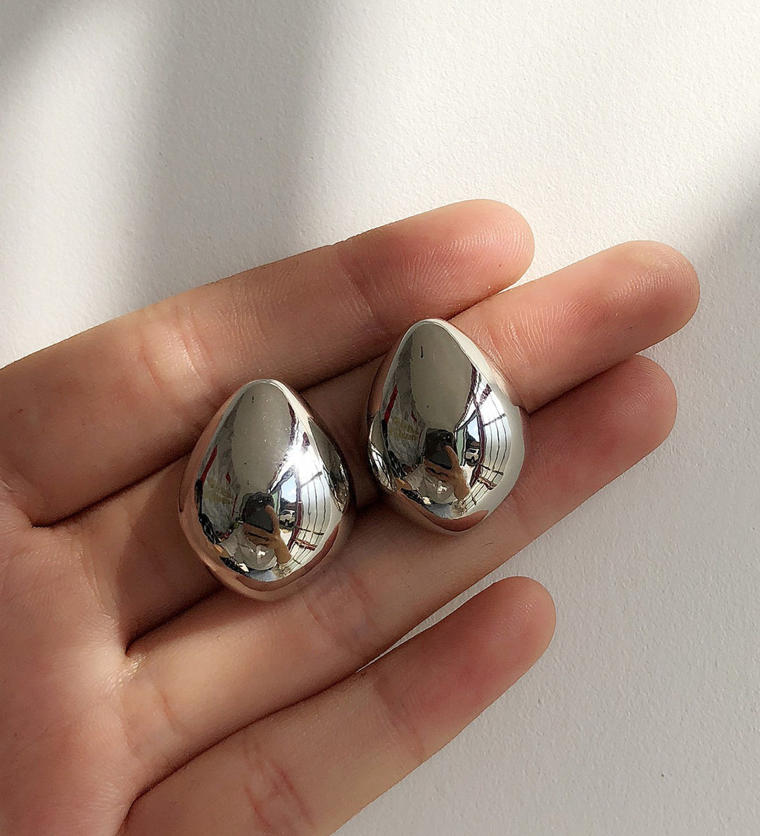 Metalen Dangle Oorbellen