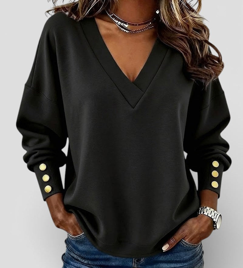 Nerea™ | Elegante V-hals Blouse