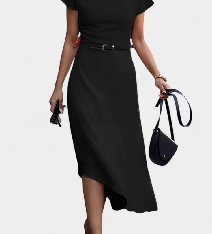 Asymmetrische Stedelijke Jurk Florence