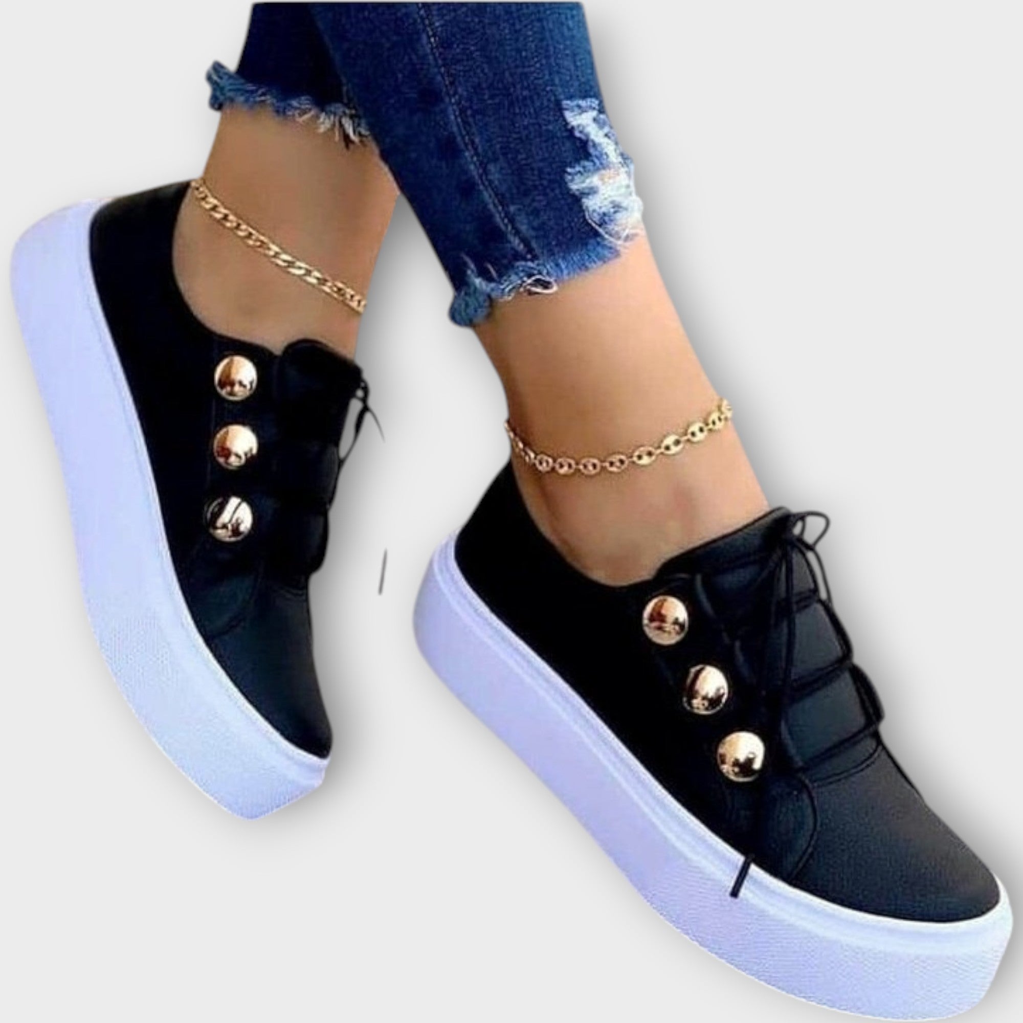 Elegante Sneakers met Minimalistisch Ontwerp