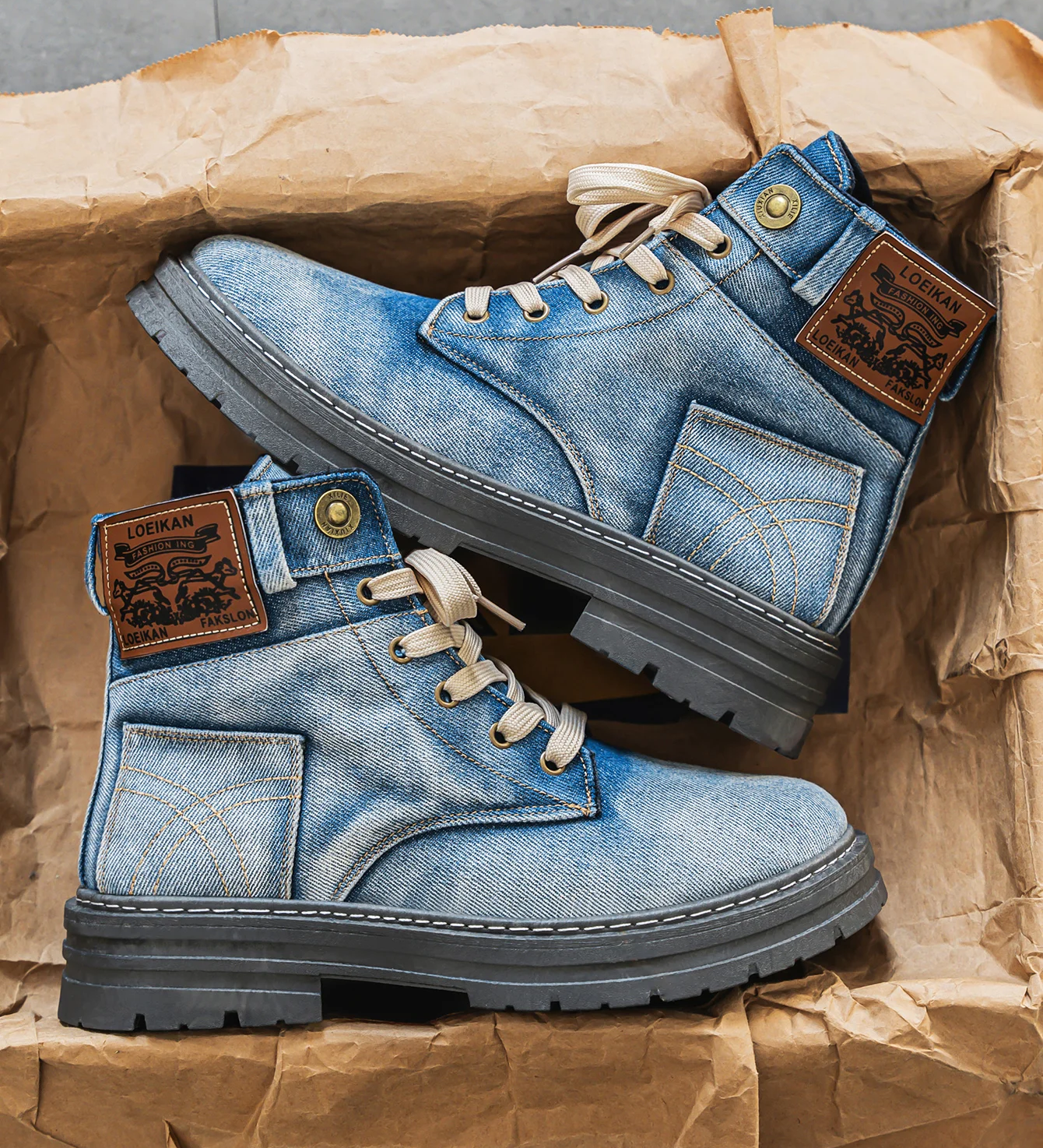 Aroa™ | Cowboylaarzen met Veters