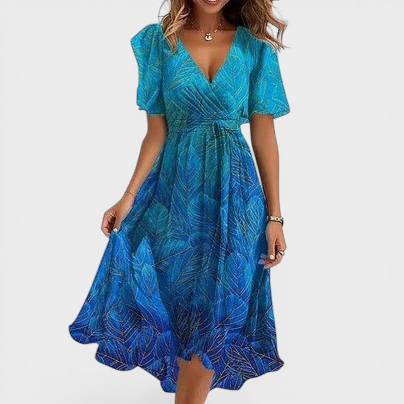 Nadia™ | Elegante Kleurrijke Jurk