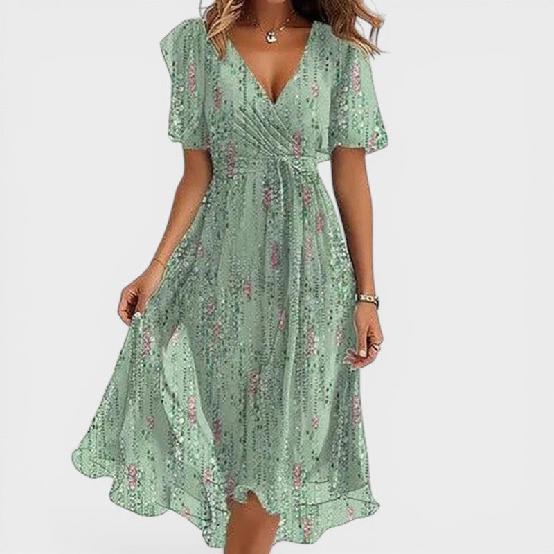 Nadia™ | Elegante Kleurrijke Jurk