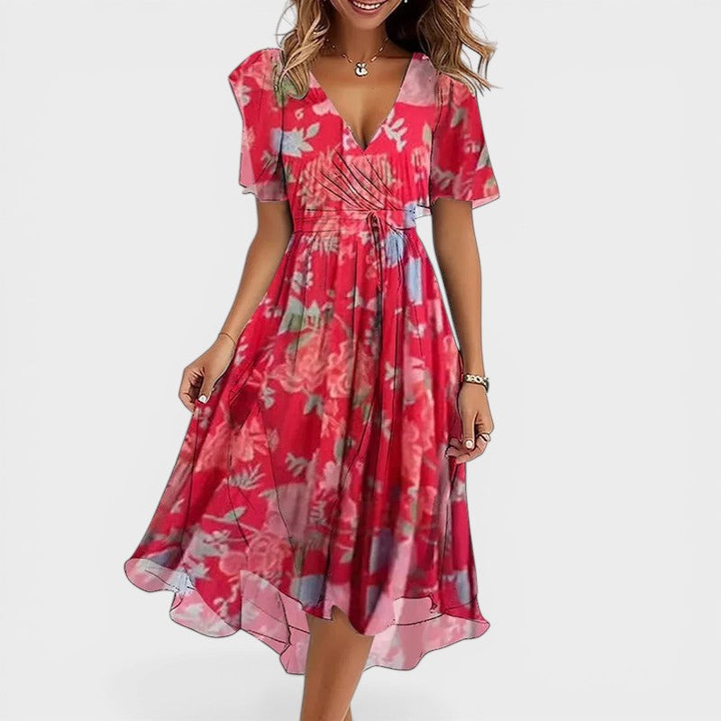 Nadia™ | Elegante Kleurrijke Jurk