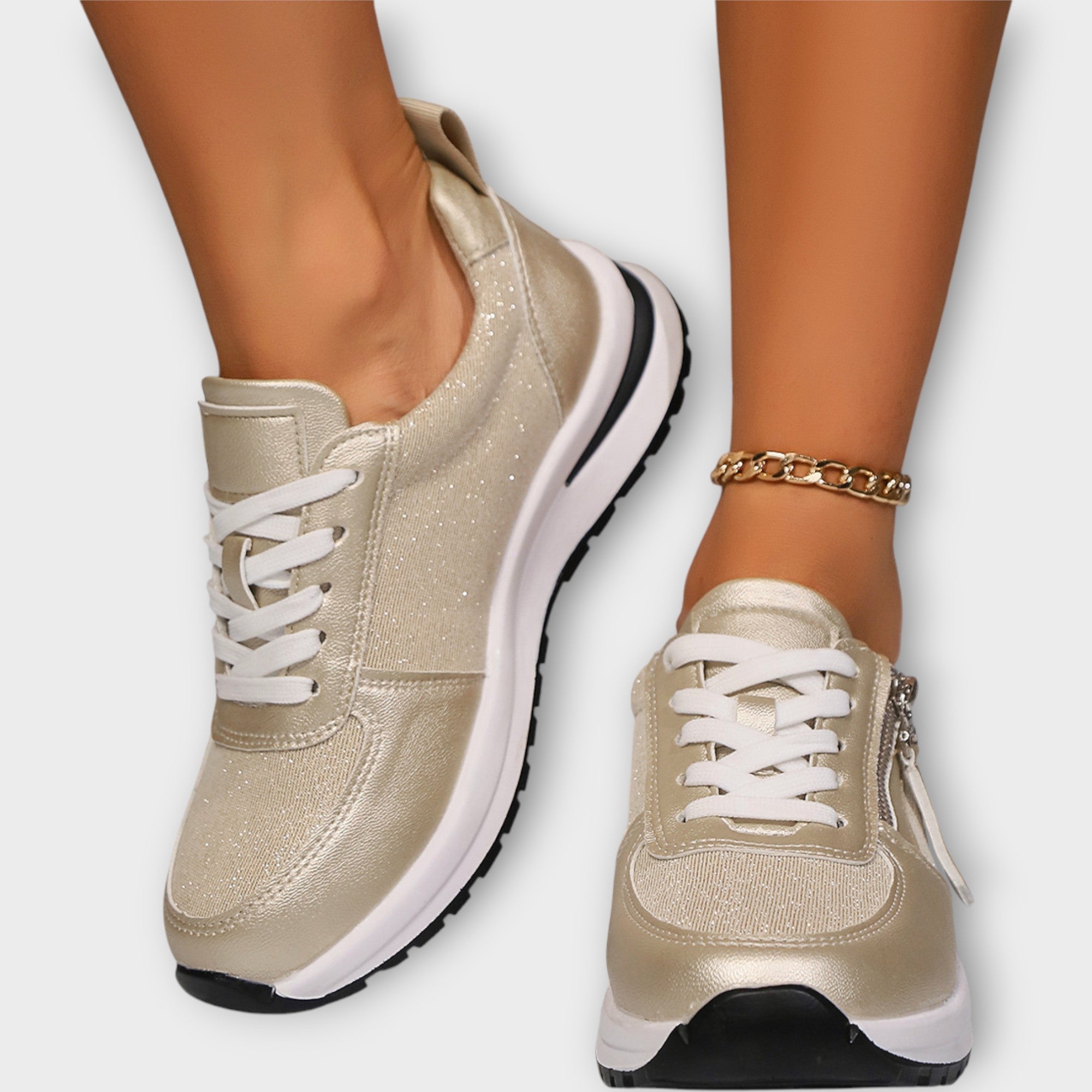 Sportieve Sneakers met Comfort en Stijl, Ongeacht het Weer