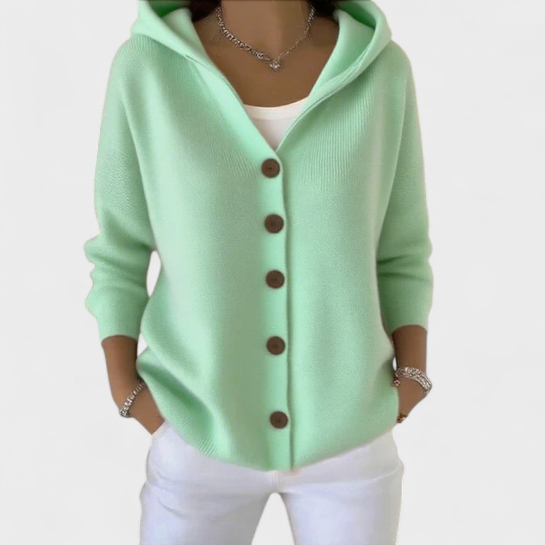 Leandra™ | Dames Zachte Brei Cardigan