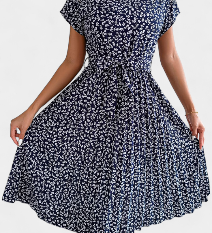Galilea Midi Bloemenjurk met Landelijke Inspiratie
