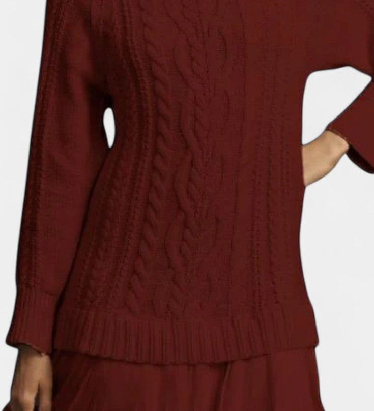 Daina Gedraaide Vorm Mini Tricot Jurk