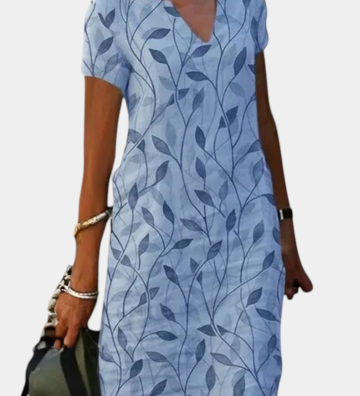 Elowen Casual Jurk met V-Hals