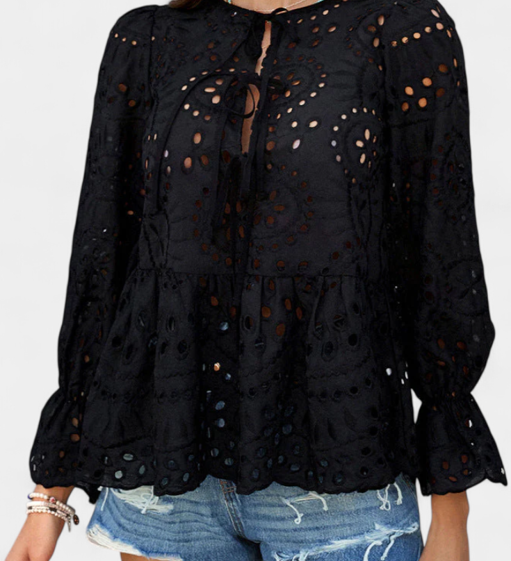 Top Bohemian Kayden Kant met Vloeiende Snit