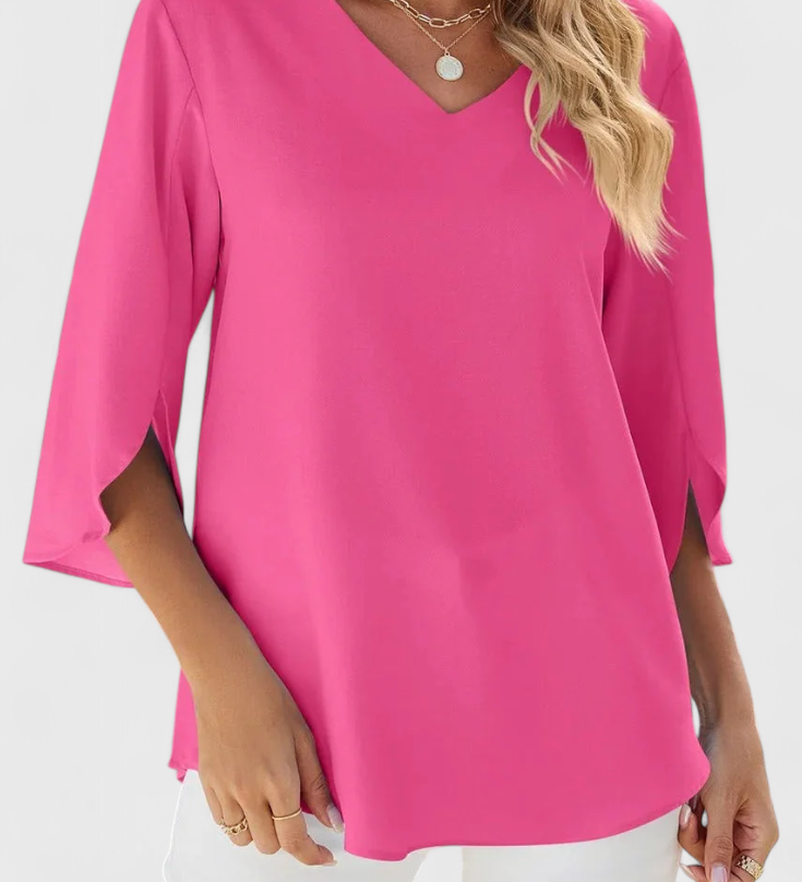 Casual Tabitha Blouse met Loose Cut en Verfijnde Stijl