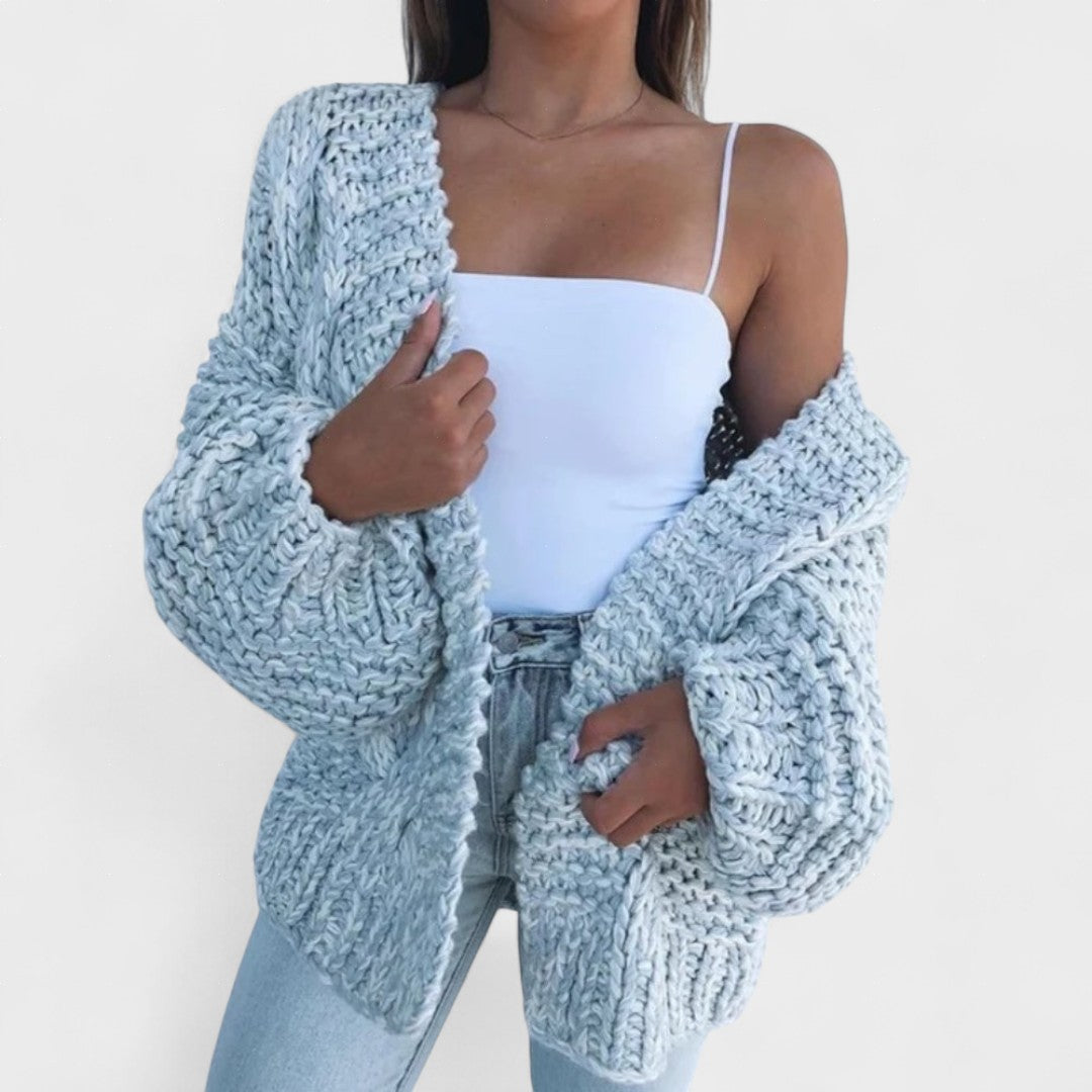 Francisca™ | Chunky Knit Relaxed Cardigan