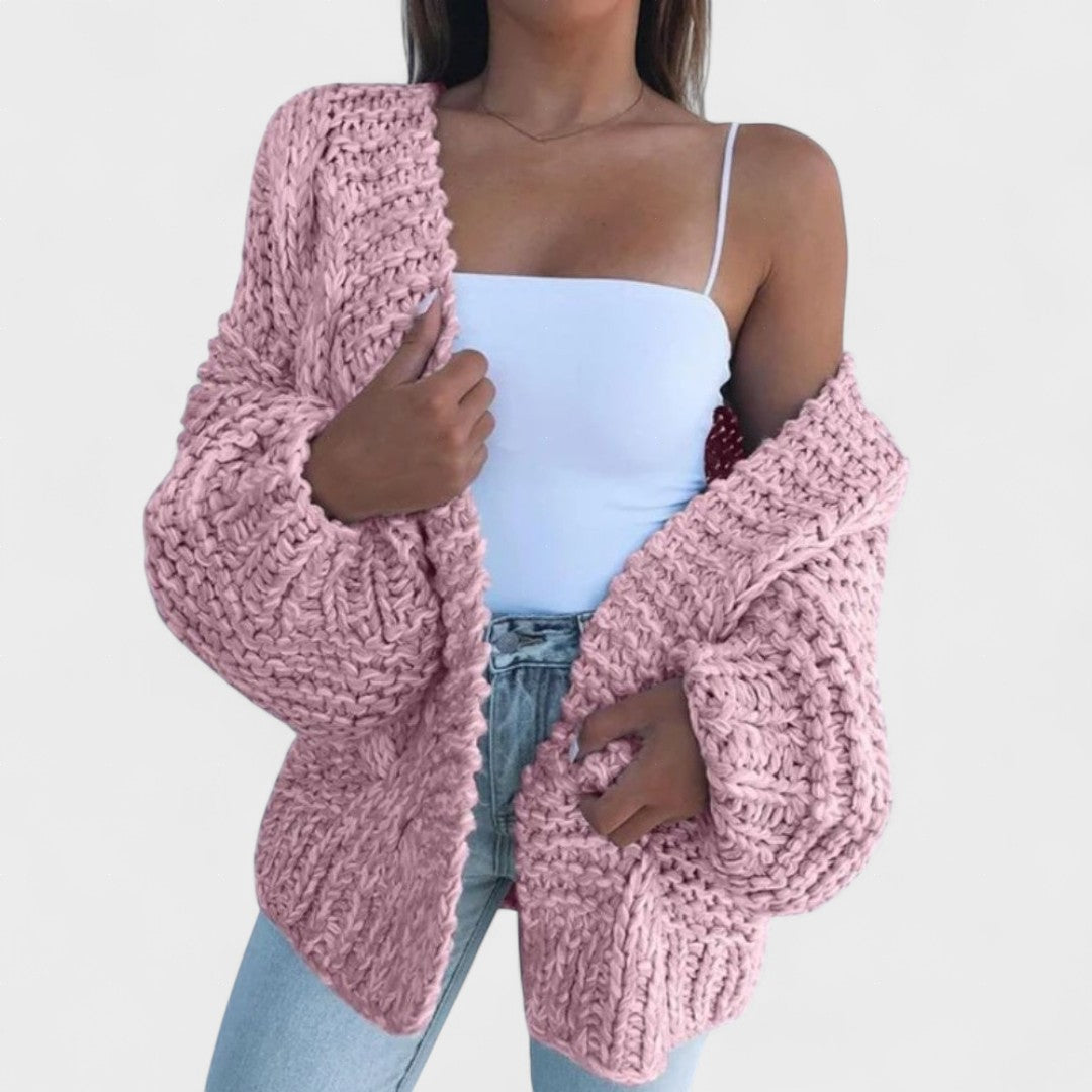 Francisca™ | Chunky Knit Relaxed Cardigan