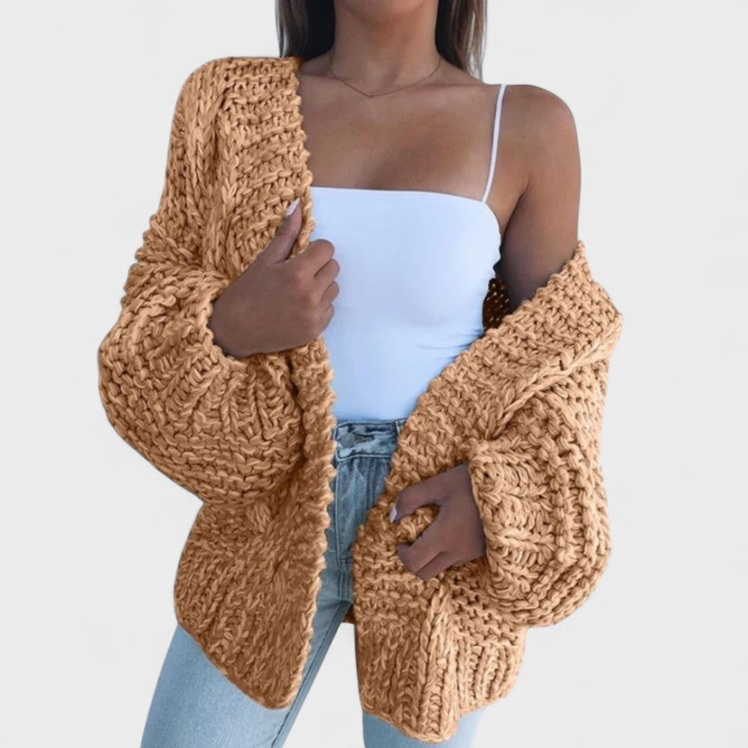 Francisca™ | Chunky Knit Relaxed Cardigan