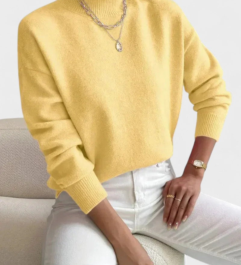 Petra™ | Elegante Hoge Hals Trui