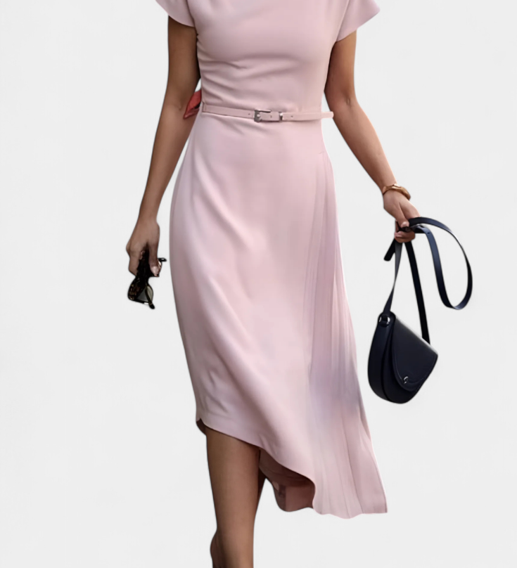 Asymmetrische Stedelijke Jurk Florence