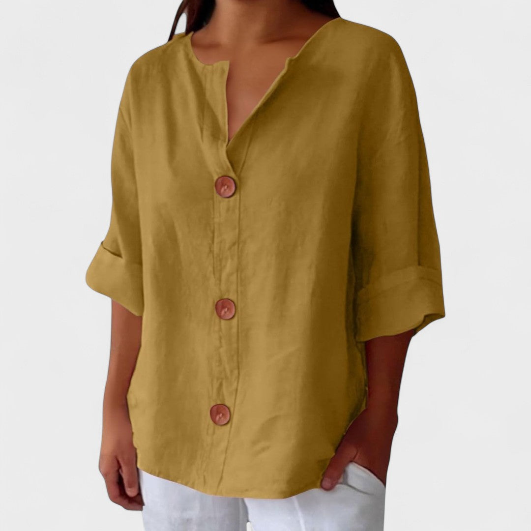 Alejandra™ | Casual Linnen Blouse